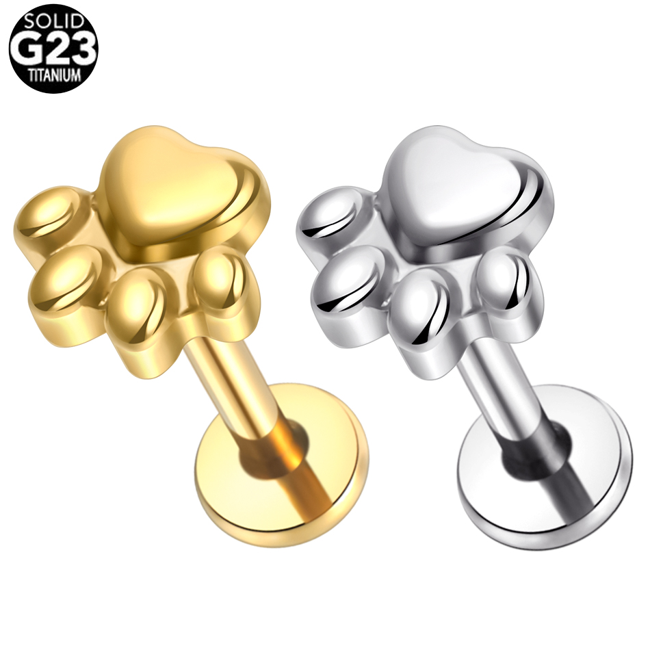 Body Jewelry Implant Grade Titanium - 1 adet Implant sınıf titanyum yavru