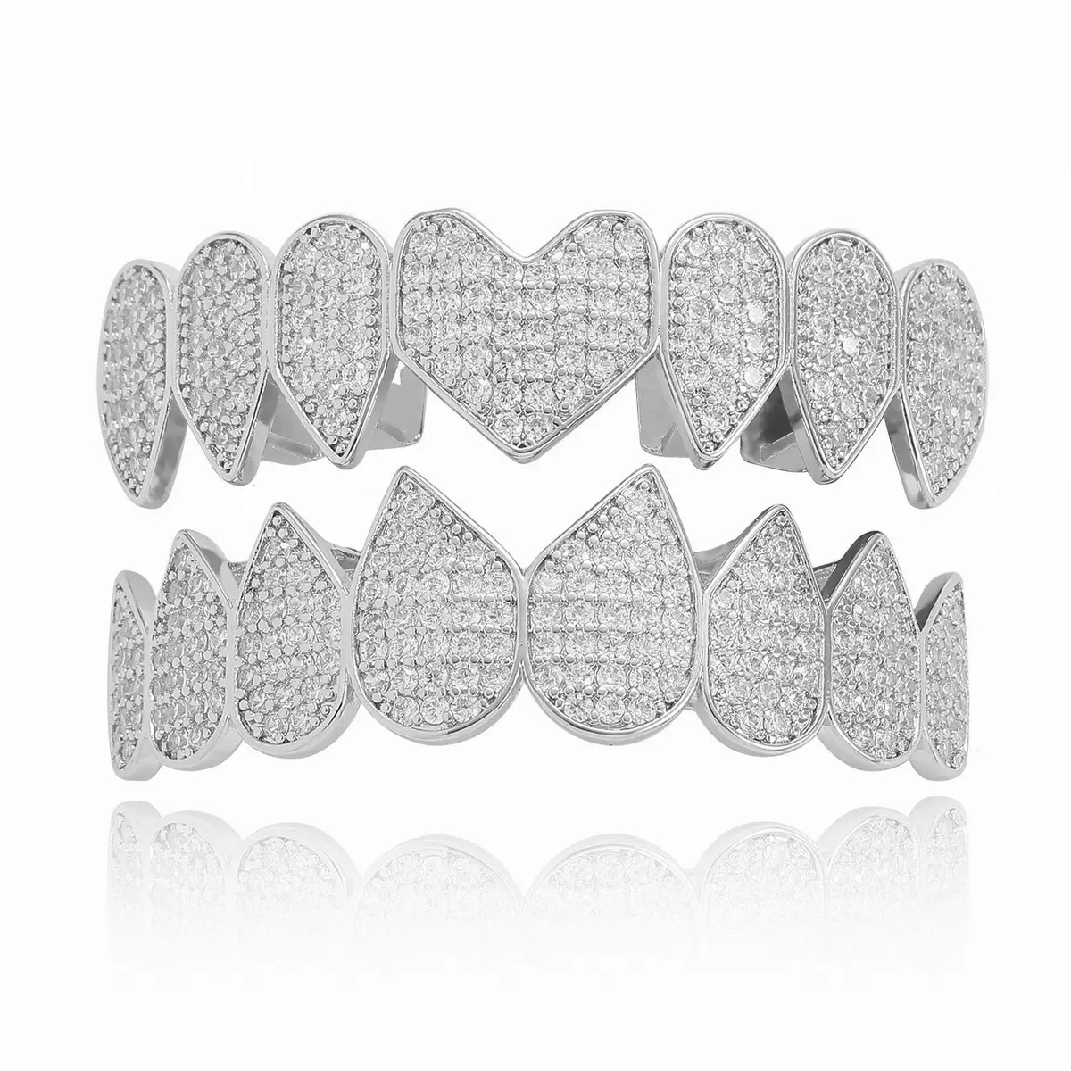 Body Jewelry Materials - Hiphop Kaya Buzlu Out 5A Zirkon