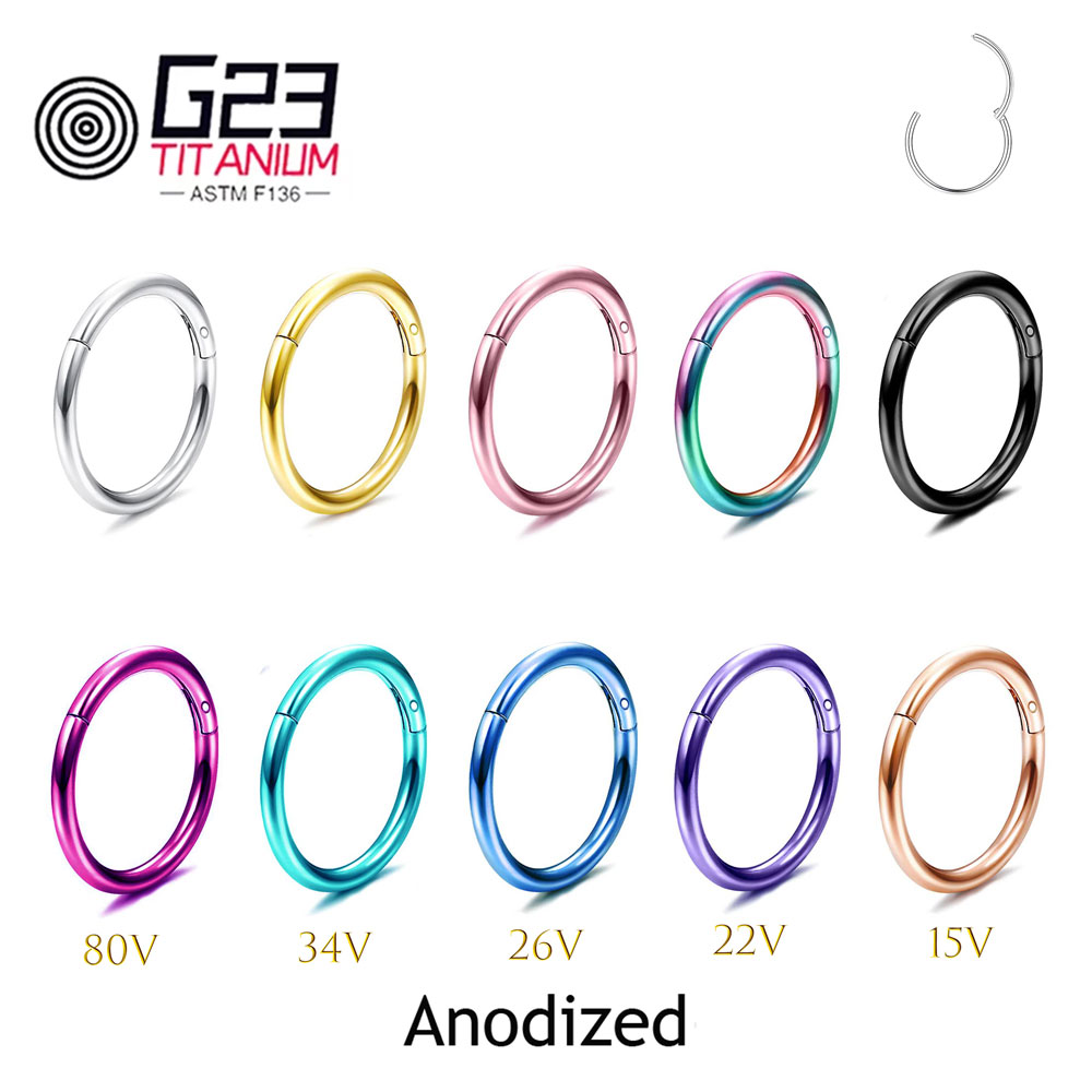 Body Jewelry Implant Grade Titanium - Toptan G23 Titanyum Burun Piercing'i F136