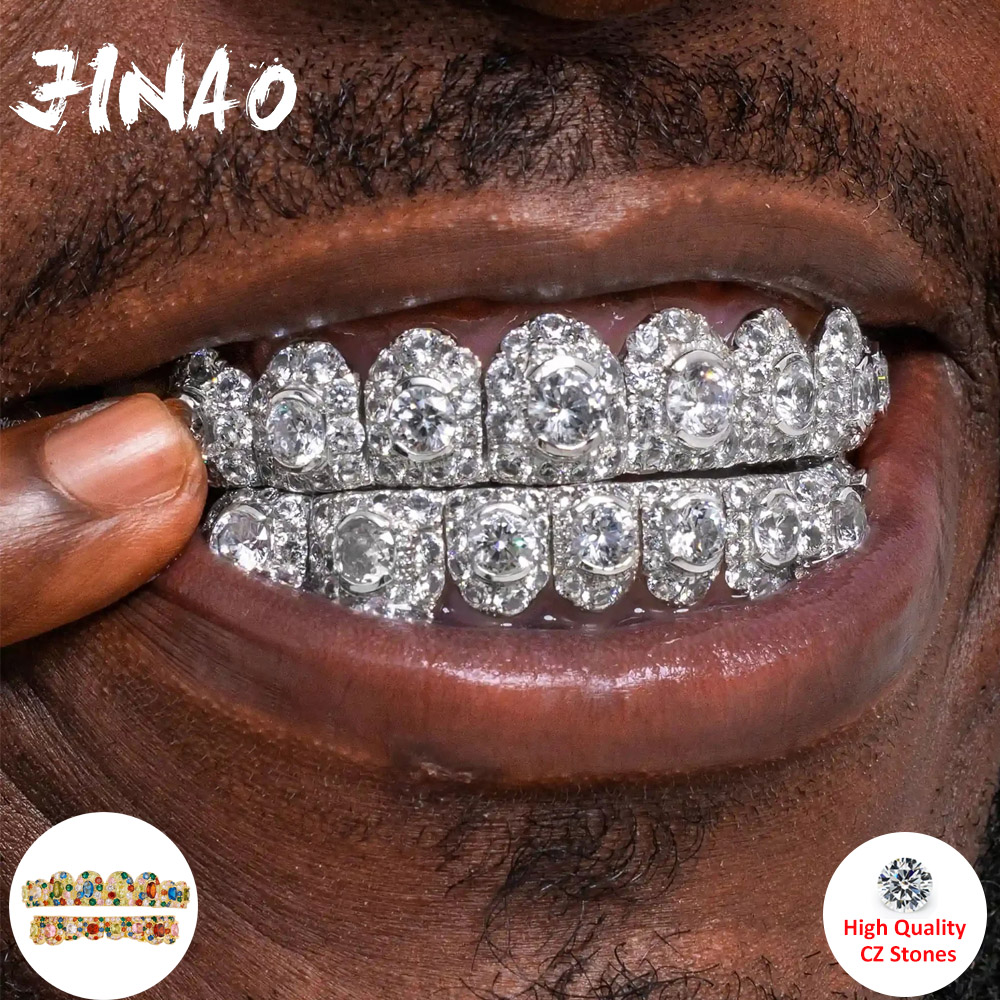 Body Jewelry Lot - JINAO Hip Hop Tamamen Buzlu 8