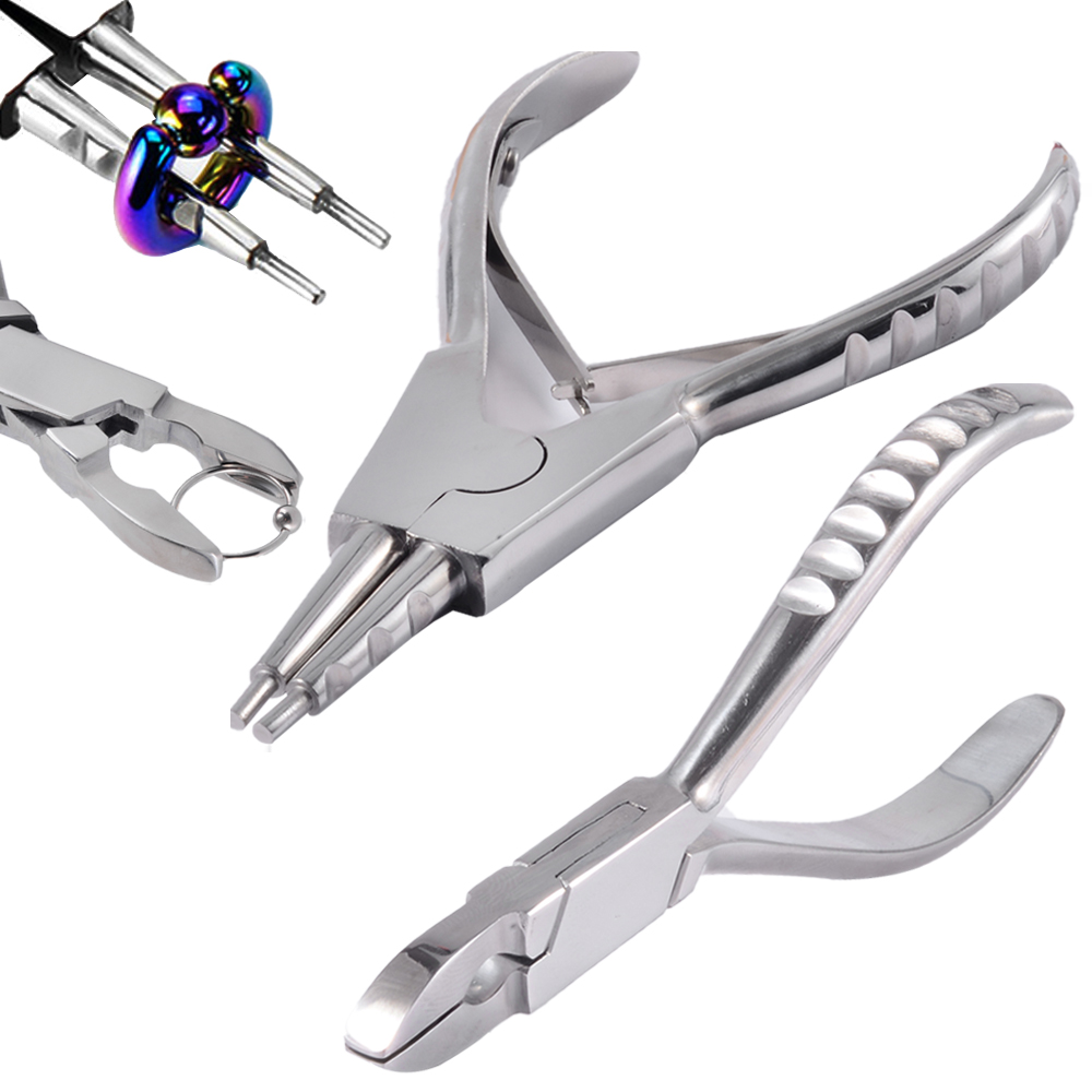 Body Jewelry Ring Opening Pliers - 1 adet Cerrahi Çelik Profesyonel Halka