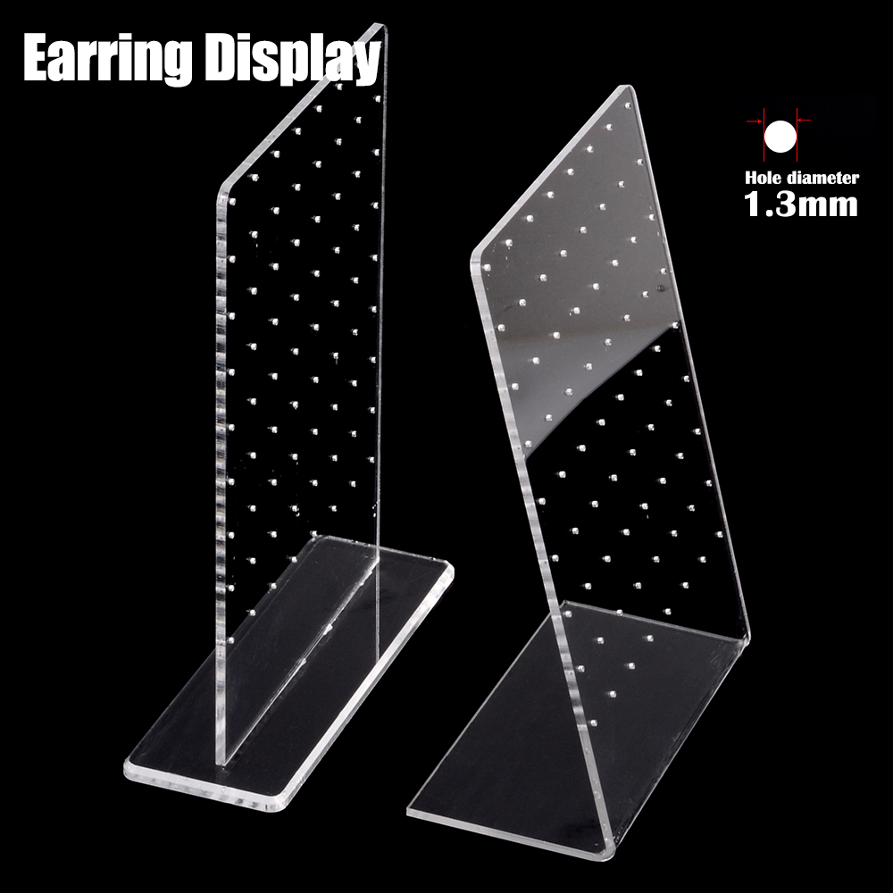 Body Jewelry Storage - 72 Delik Küpe Ekran Tutucu Akrilik