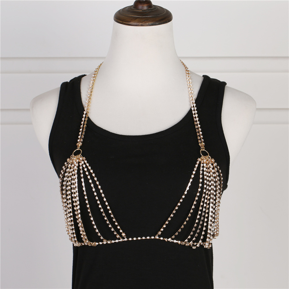 Lüks kalp kristal Bikini vücut - Body Jewelry Harness incelemesi ve fiyatı