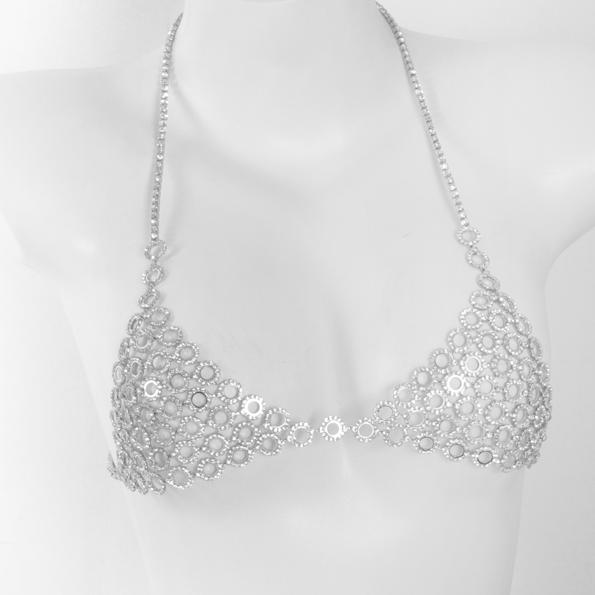 Moda dairesel ekleme ışık lüks - Body Jewelry Lot incelemesi ve fiyatı