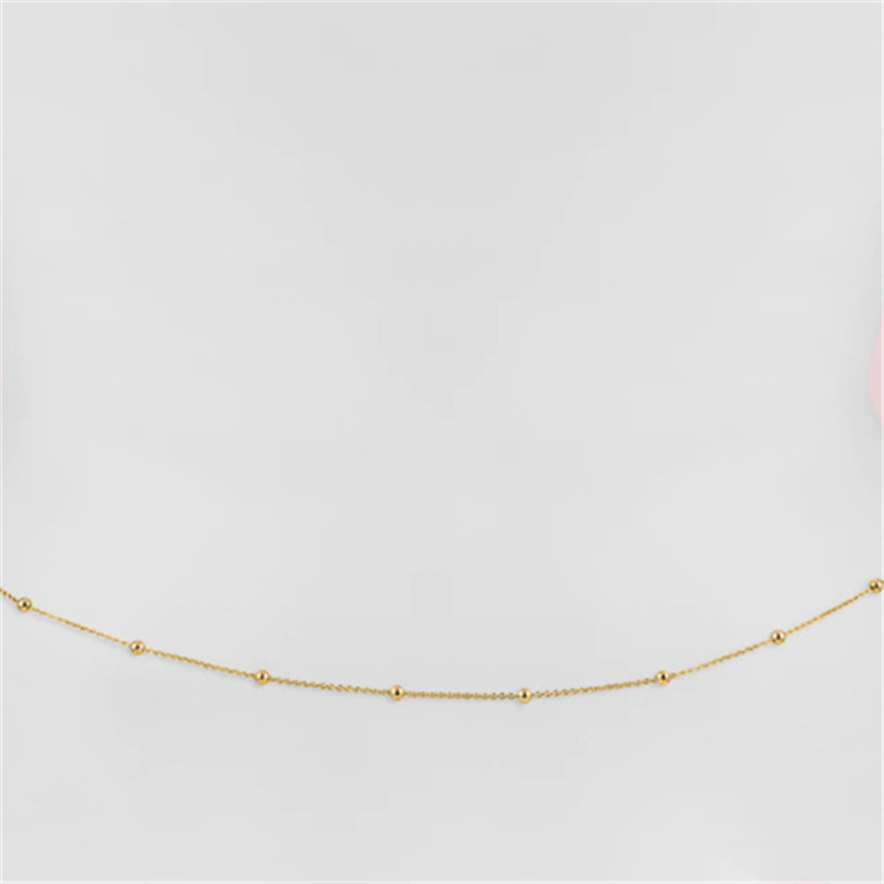 Kızlar basit boncuklu göbek zi - Body Jewelry Waist Chains incelemesi ve fiyatı