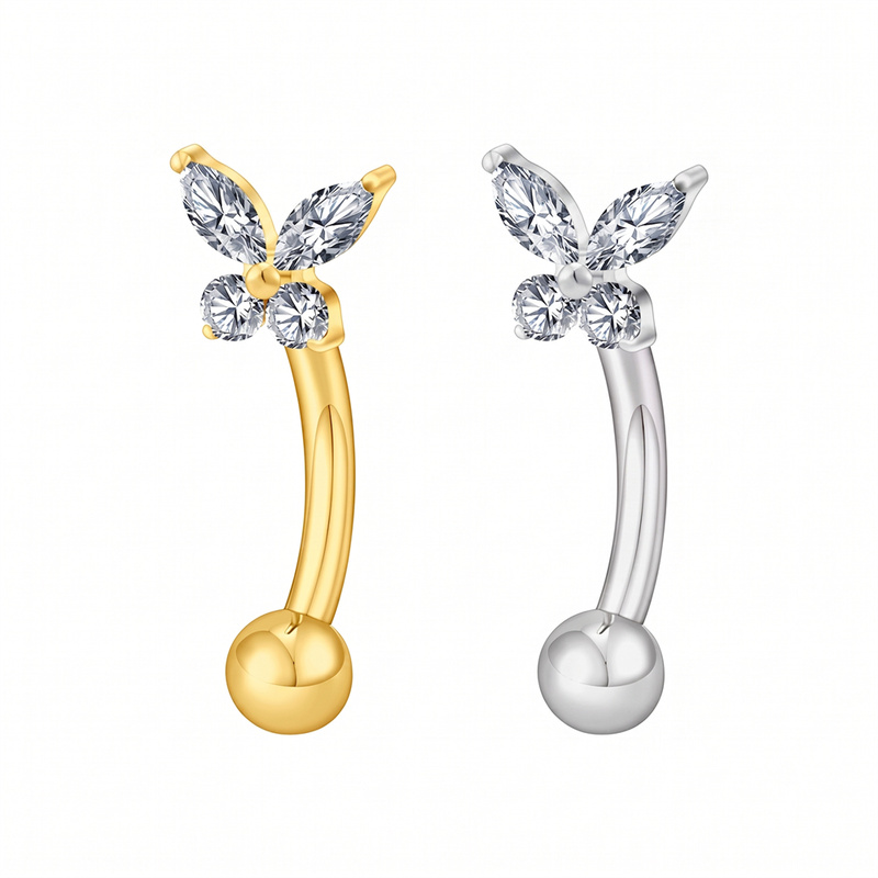 ASTM F136 Titanyum Küçük Keleb - Body Jewelry Vertical Labret incelemesi ve fiyatı