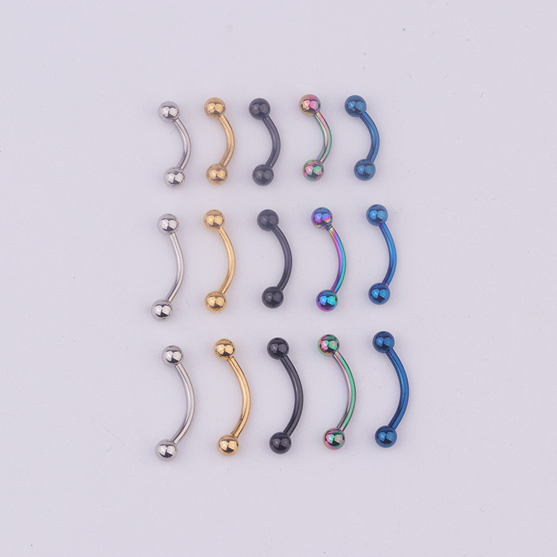 5 adet/grup 16G 316L Paslanmaz - Body Jewelry Lot incelemesi ve fiyatı