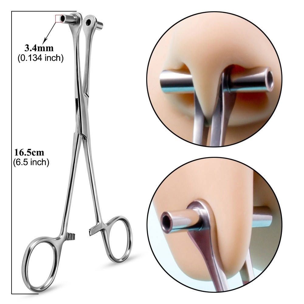 Cerrahi Çelik Vücut Delme Alet - Body Jewelry Ring Opening Pliers incelemesi ve fiyatı