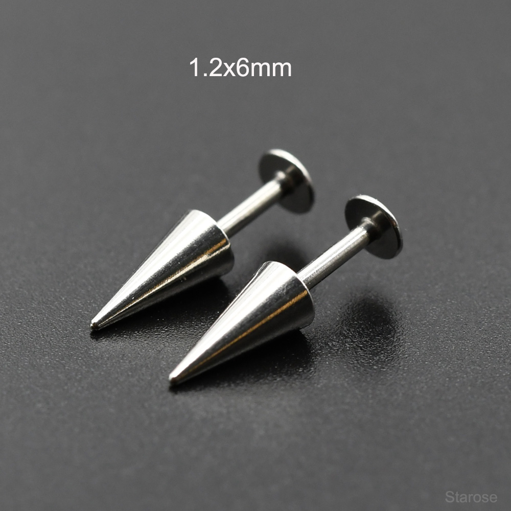 Starose 2 adet gotik koni pasl - Body Jewelry Vertical Labret incelemesi ve fiyatı