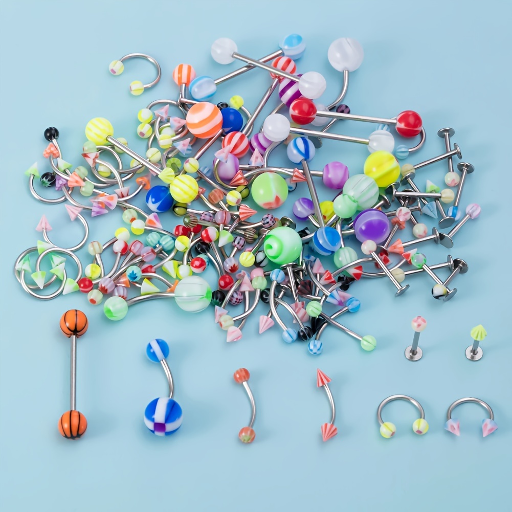 45/80/110 adet Mix stilleri pa - Body Jewelry Storage incelemesi ve fiyatı