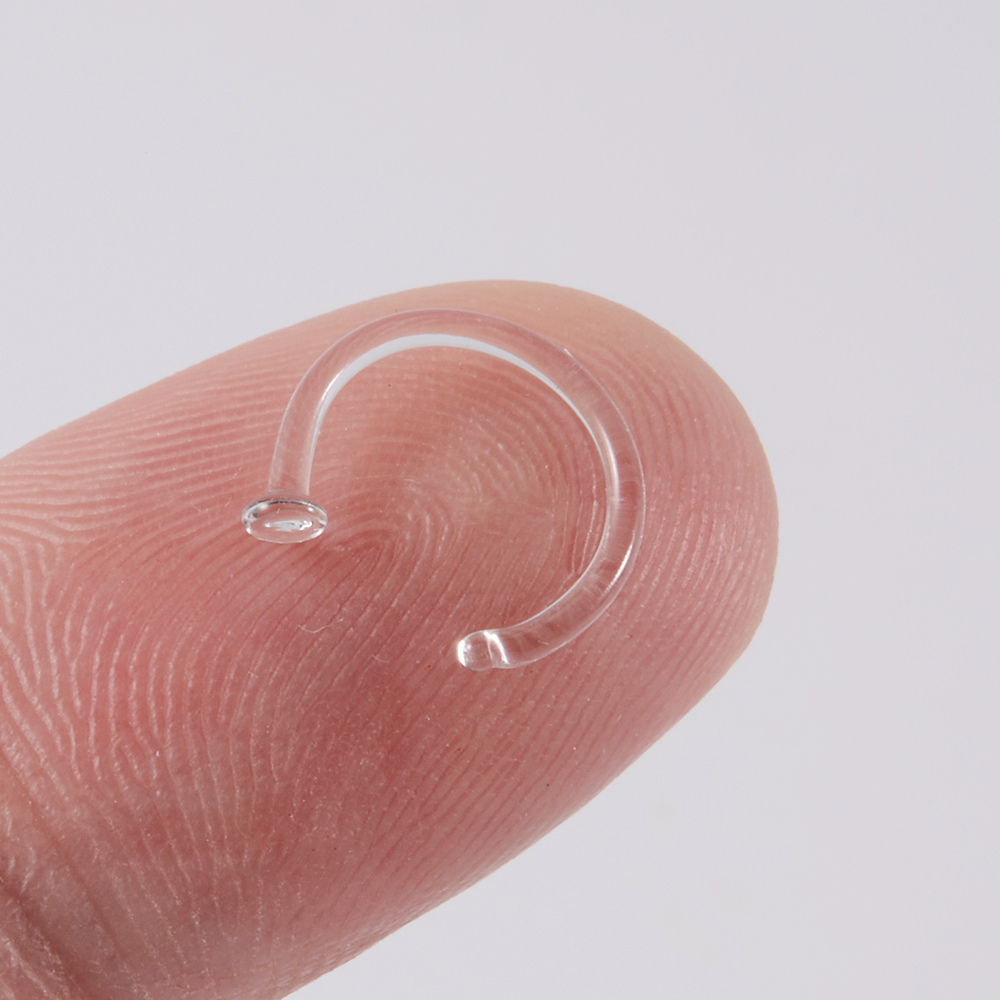 1 adet cam burun damızlık şeff - Body Jewelry Storage incelemesi ve fiyatı