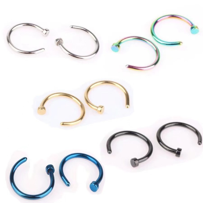 6 adet/grup Punk Takı Sahte Bu - Body Jewelry Lot incelemesi ve fiyatı