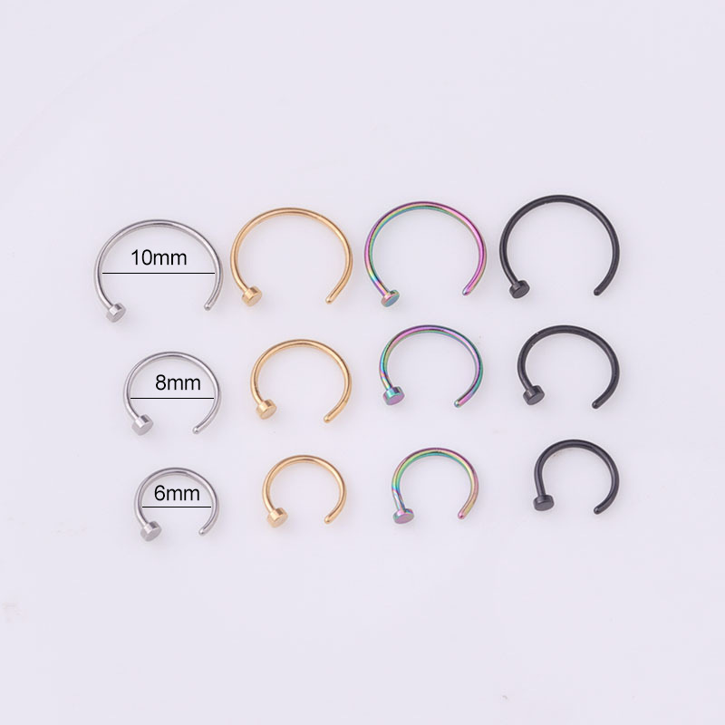 6 adet/grup Punk Takı Sahte Bu - Body Jewelry Lot incelemesi ve fiyatı