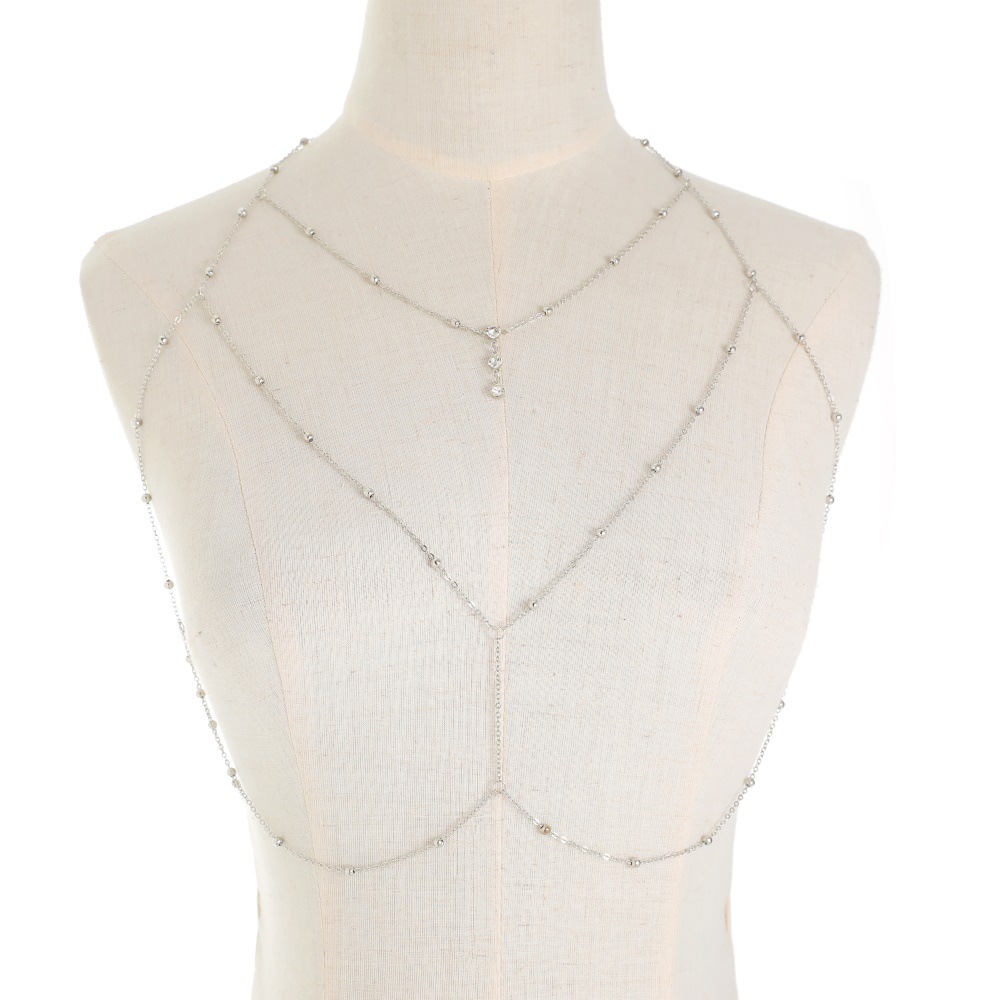 Sexy Crystal Chest Chain Harne - Body Jewelry Harness incelemesi ve fiyatı