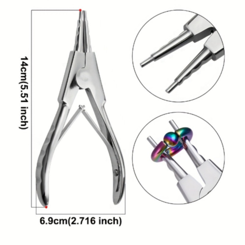 Paslanmaz Çelik Gövdeli Pierci - Body Jewelry Ring Opening Pliers incelemesi ve fiyatı