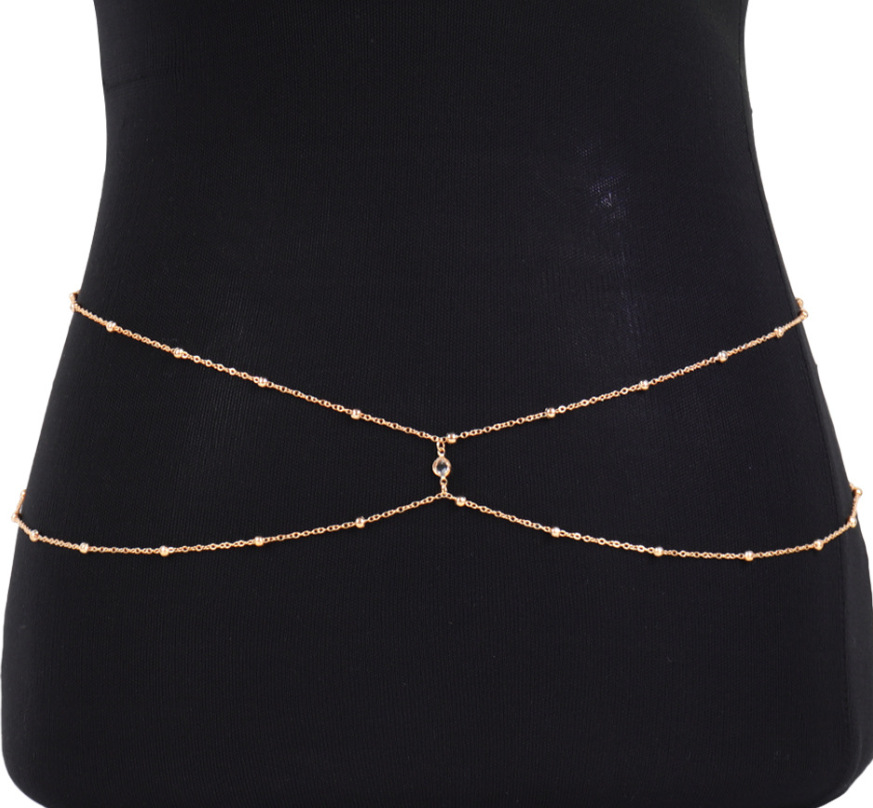 Temizle Rhinestone boncuklu gö - Body Jewelry Waist Chains incelemesi ve fiyatı
