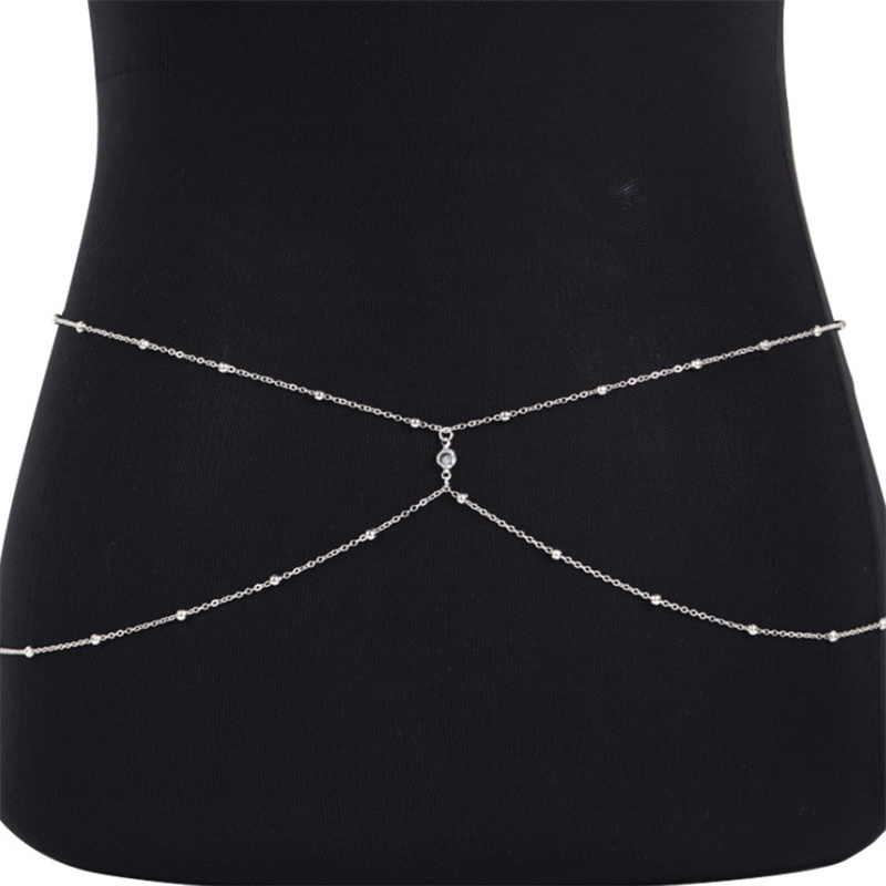 Temizle Rhinestone boncuklu gö - Body Jewelry Waist Chains incelemesi ve fiyatı