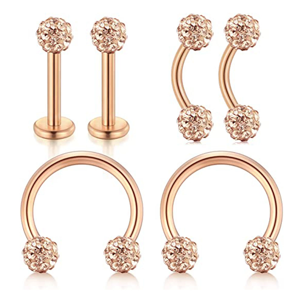 16G İleri Helix Kabuklu Kale T - Body Jewelry Vertical Labret incelemesi ve fiyatı