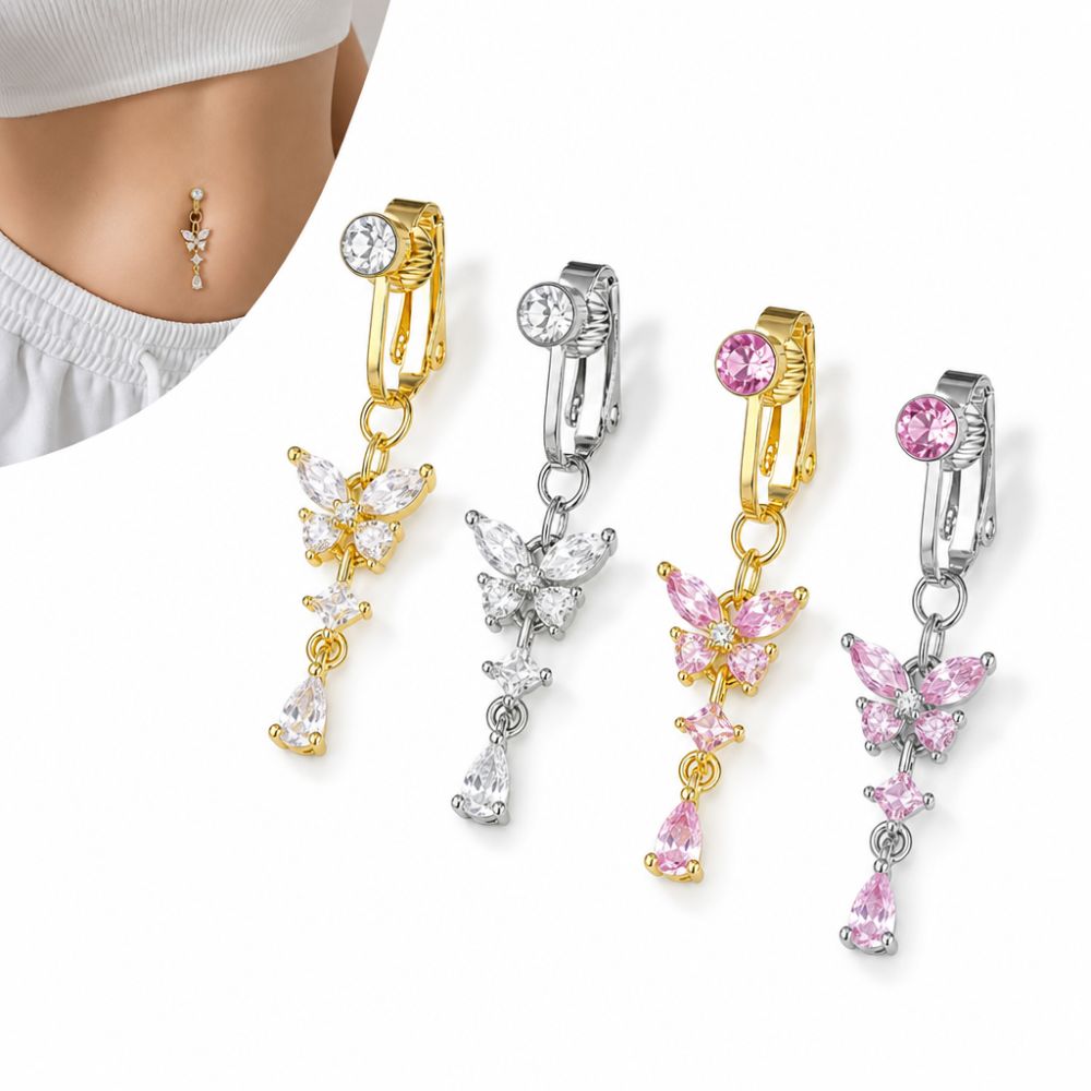 Göbek Deliği Takısı Kelebek Ta - Body Jewelry Materials incelemesi ve fiyatı