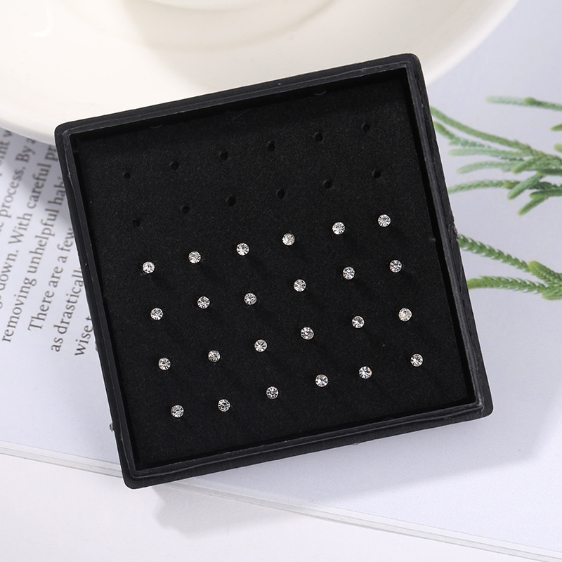 24 adet/kutu Kristal Burun Hal - Body Jewelry Storage incelemesi ve fiyatı