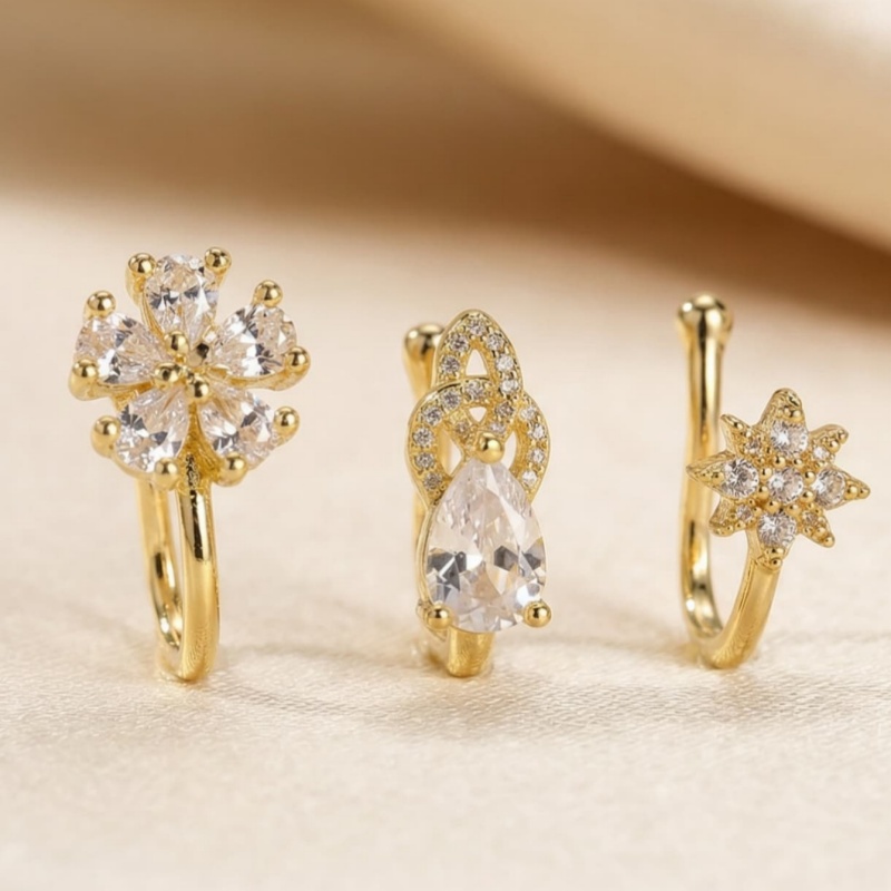 3 parçalı Fransız tarzı minima - Body Jewelry Materials incelemesi ve fiyatı