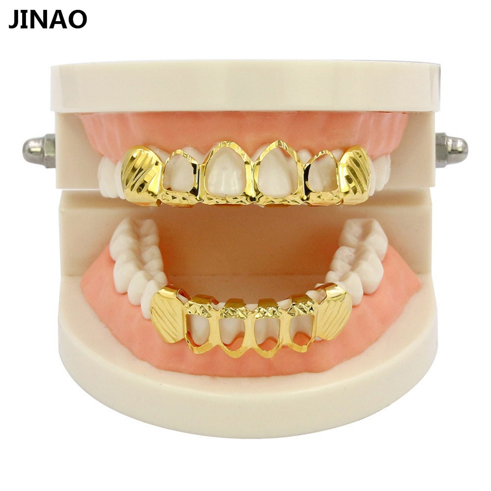 JINAO yeni Fit d-kesim Grillz  - Body Jewelry Lot incelemesi ve fiyatı