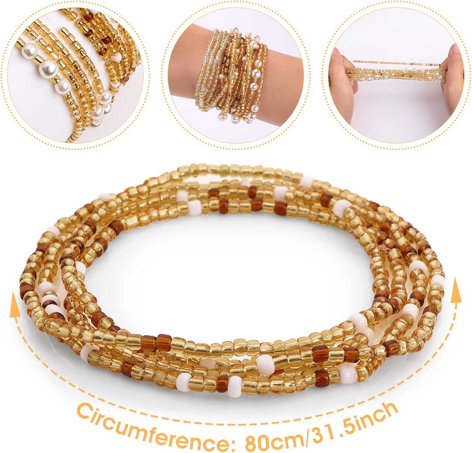 Kadınlar için bel boncukları,  - Body Jewelry Lot incelemesi ve fiyatı