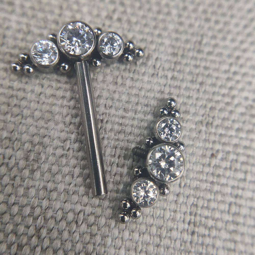 14G Implant sınıf titanyum AST - Body Jewelry Implant Grade Titanium incelemesi ve fiyatı