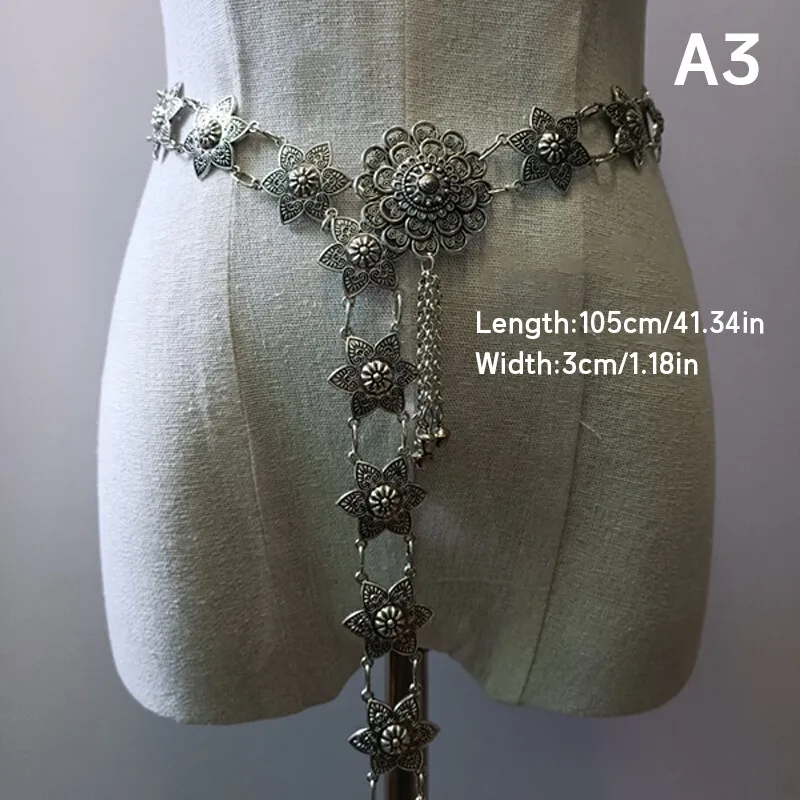 1 adet Metal tayland bel zinci - Body Jewelry Waist Chains incelemesi ve fiyatı